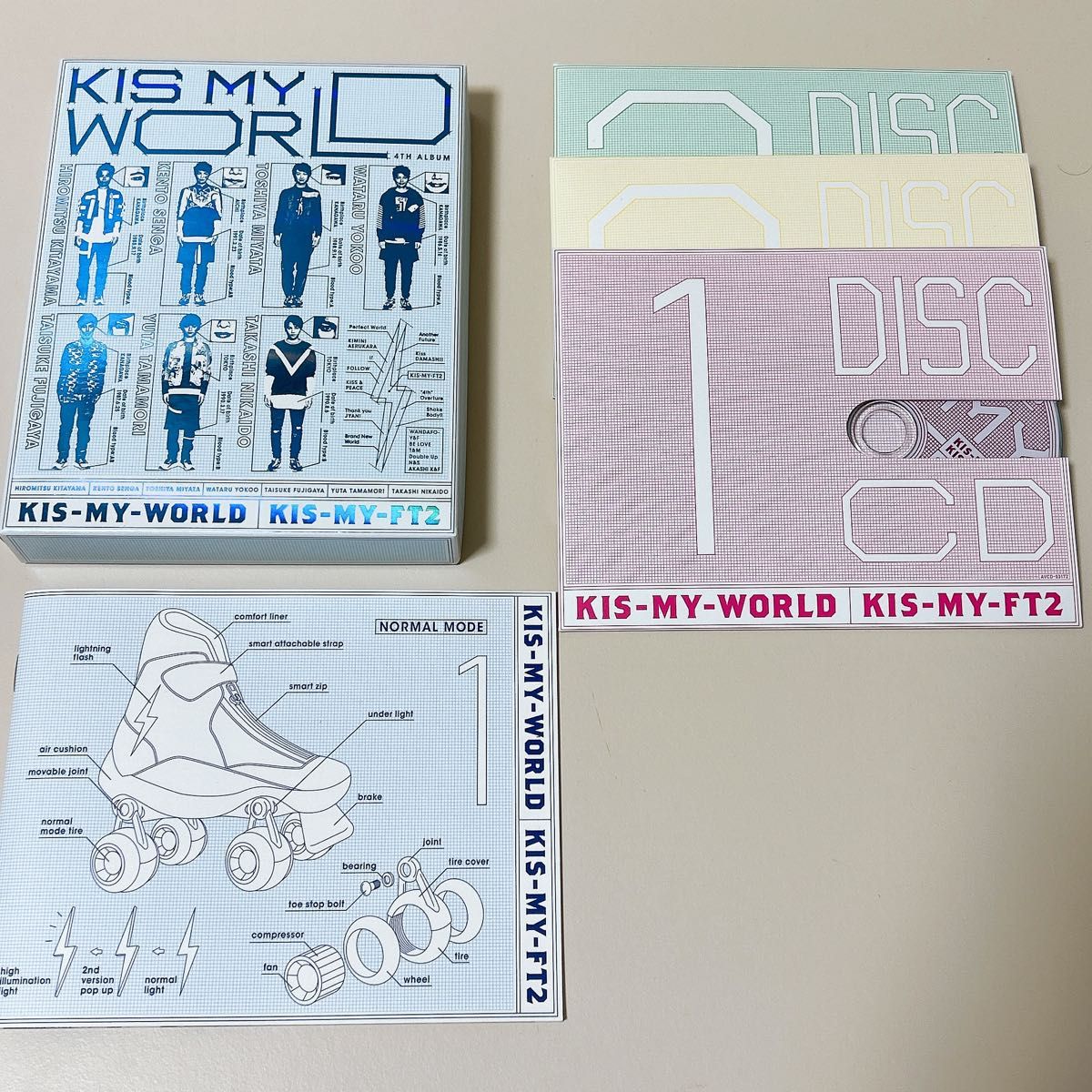 KIS-MY-WORLD (初回生産限定盤B) (CD2枚+DVD) (Remix CD盤)