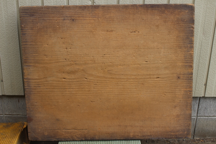 即決□餅板【古材】一枚板□杉 材74×91cm 1枚板□枯れ板□のし板