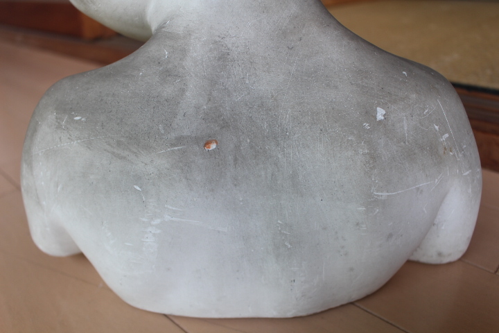 即決□【パンパローニ作 少女胸像 】34cm□石膏像デッサン用