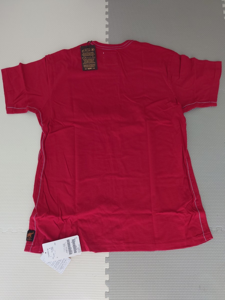 TRUNKSHOW　トランクショー　半袖Tシャツ　AC/DC　赤　S　タグ付き新品未使用_画像2