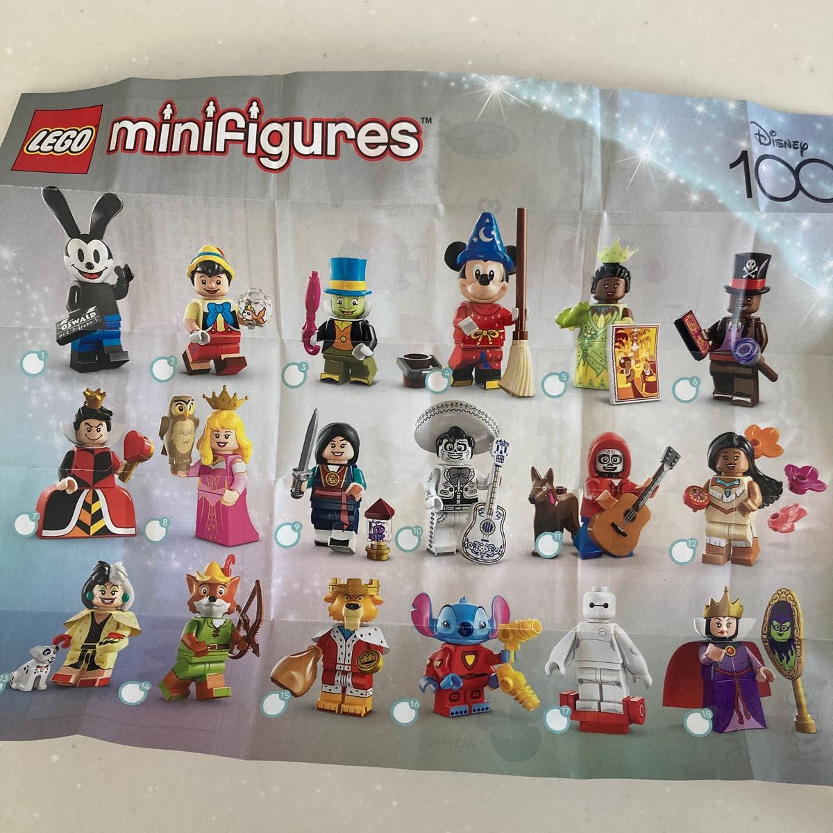 minifigures ディズニーミニフィグ レゴ LEGO