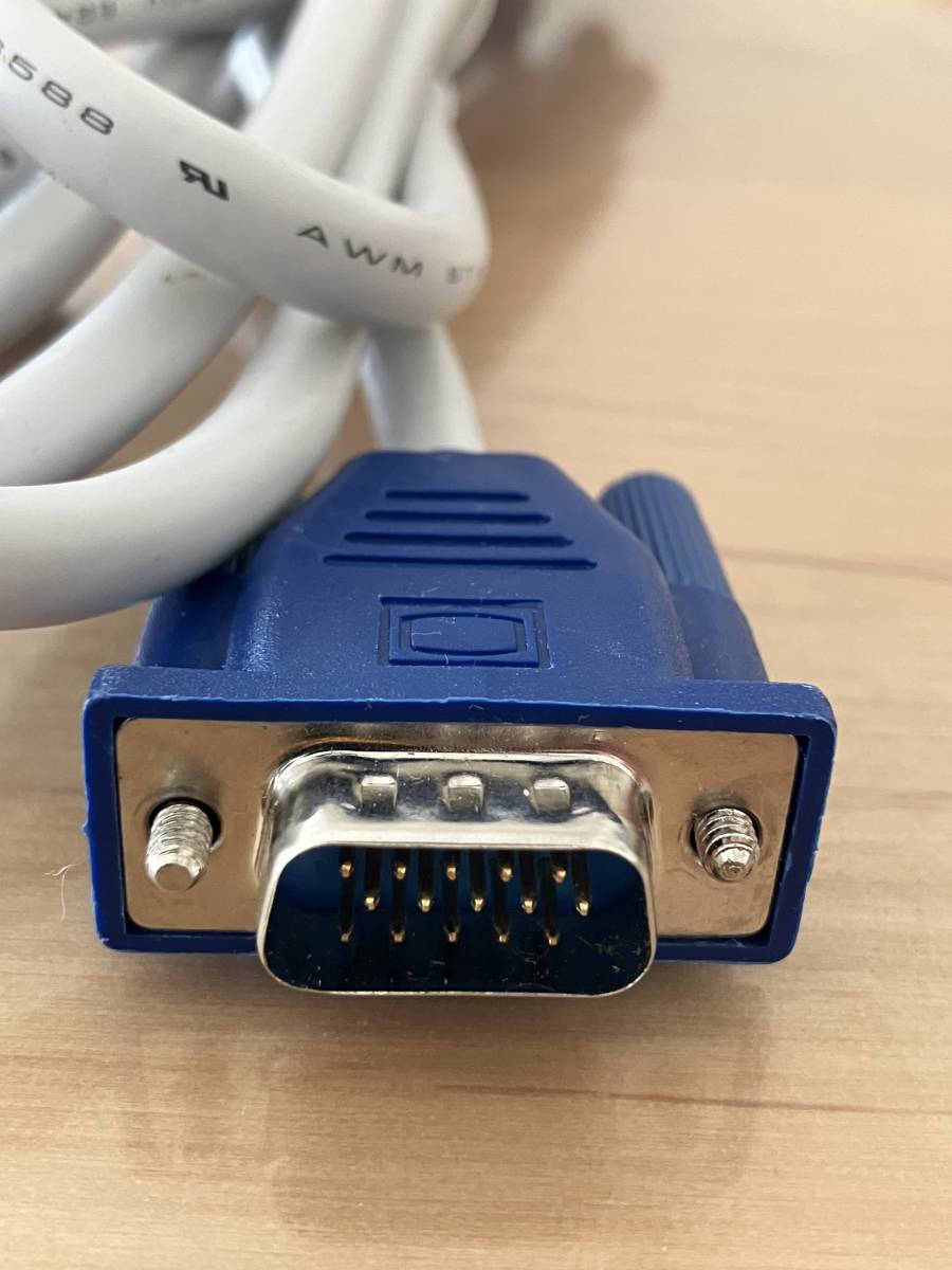  analogue display cable 1.8m D-sub 15pin( Mini ) male male corresponding type :D-sub15 pin ( Mini ) 15 pin 