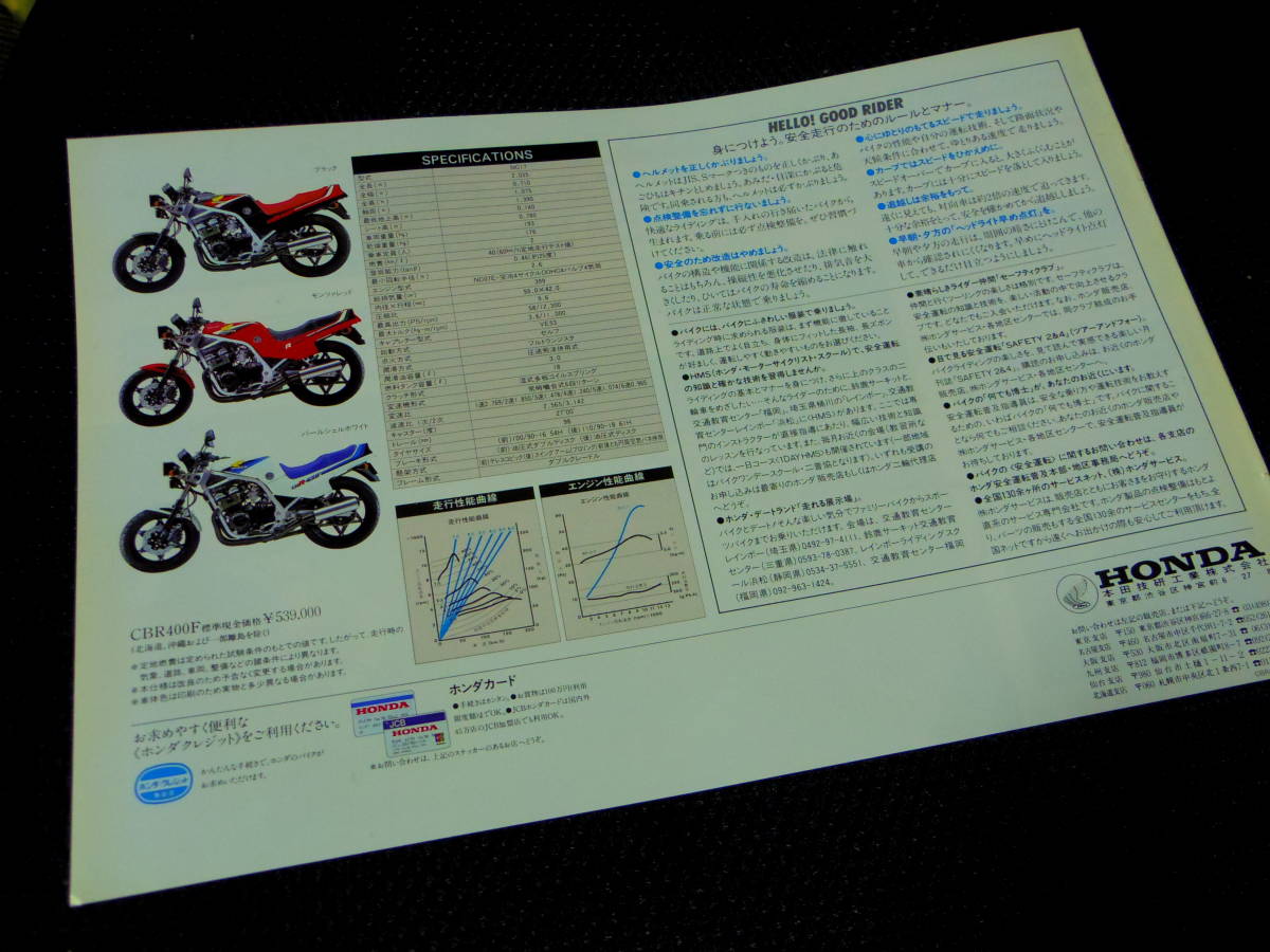 倉庫発掘品!希少! ホンダ CBR400F/初期型(1983年) 当時物 倉庫発掘品!希少! ホンダ CBR400F/初期型(1983年) 当時物