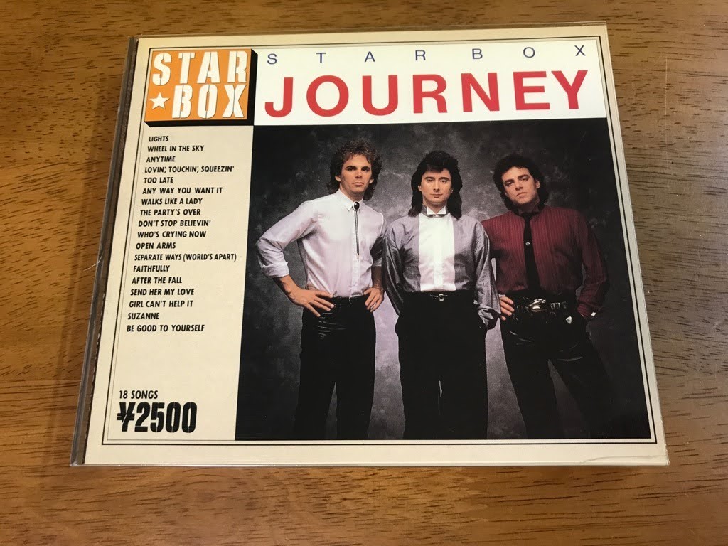 v6/CD ジャーニー STAR BOX 国内盤 25DP-5204 スター・ボックス_画像1