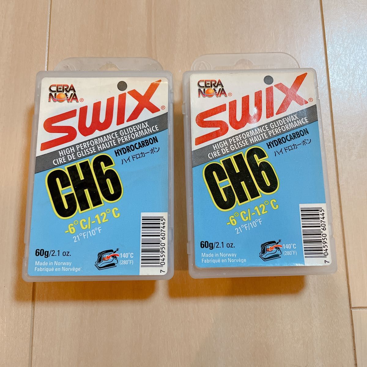 新品 SWIX CH6 WAX 60g×2個セット スウィックス スキーワックス 新品 SWIX CH6 WAX 60g×2個セット スウィックス スキーワックス