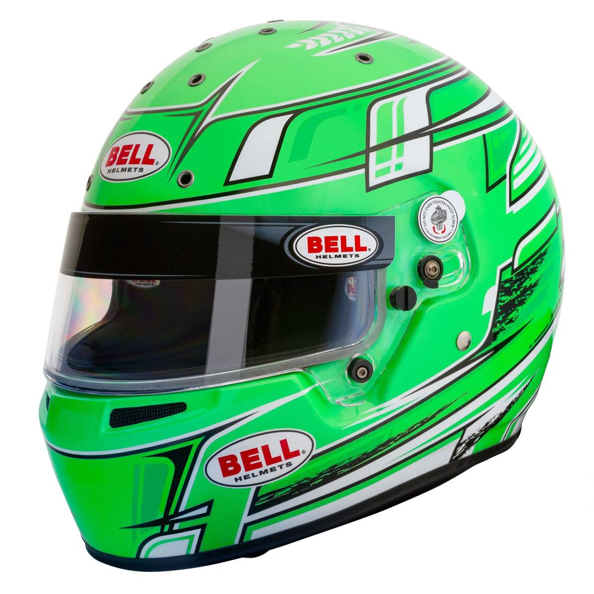【新品】Bell KC7-CMR カート ヘルメット チャンピオングリーン Snell-FIA CMR 2016公認 55cm