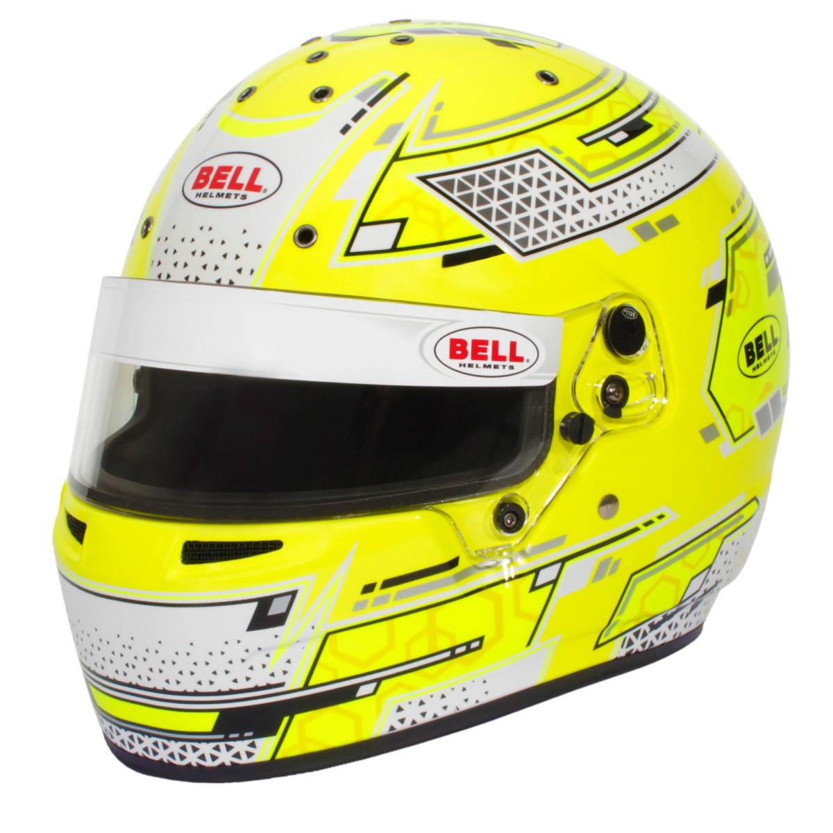 【新品】Bell RS7-K カート ヘルメット スタミナイエロー Snell-K2020公認 Lサイズ 60-61cm