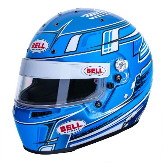 【新品】Bell KC7-CMR カート ヘルメット チャンピオンブルー Snell-FIA CMR 2016公認 55cm