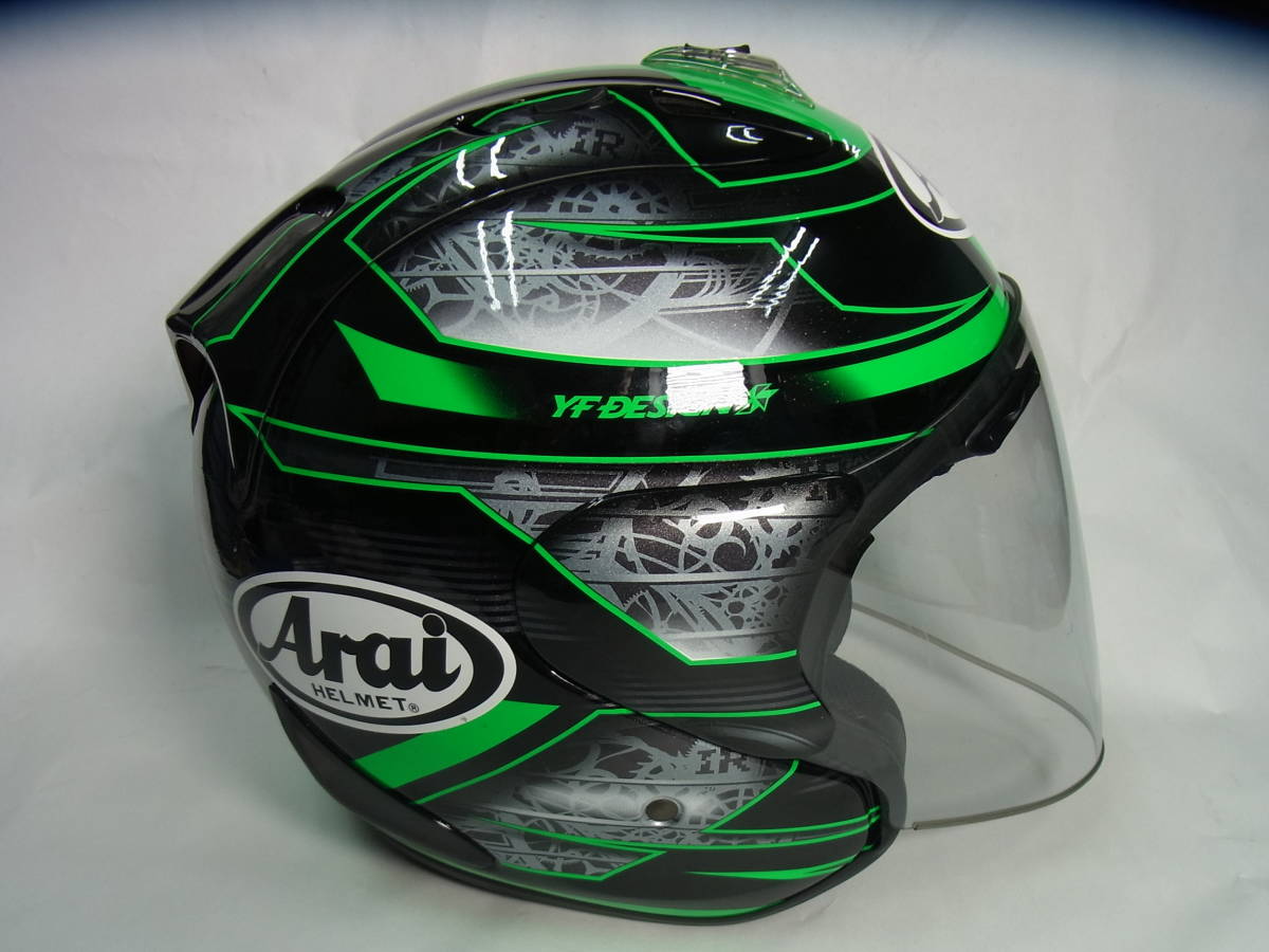 希少 絶版 超美品 未使用? Arai SZ-RAM4 YF DESIGN アライ ラム 57-58