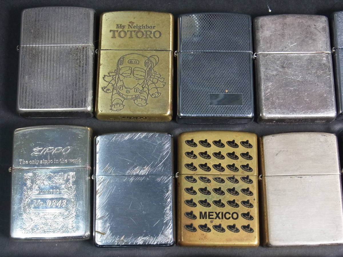 新品 有り 大量 Zippo まとめ セット オイル ライター 限定 Sterling エンジンターン 螺鈿 ブラック クラックル レプリカ シルバー ジッポ_画像5