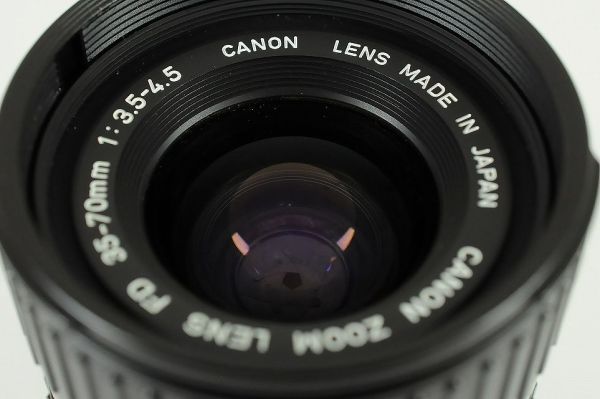 Canon Zoom Lens NewFD 35-70mm F3.5-4.5 1420275 (V16878-1)_画像3
