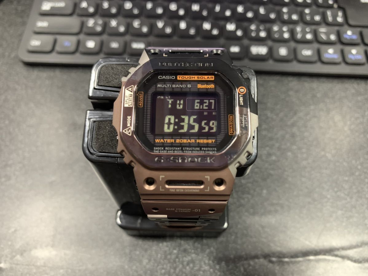 美品】GMW-B5000TVB-1JR CASIO カシオ G-SHOCK ジーショック 電波