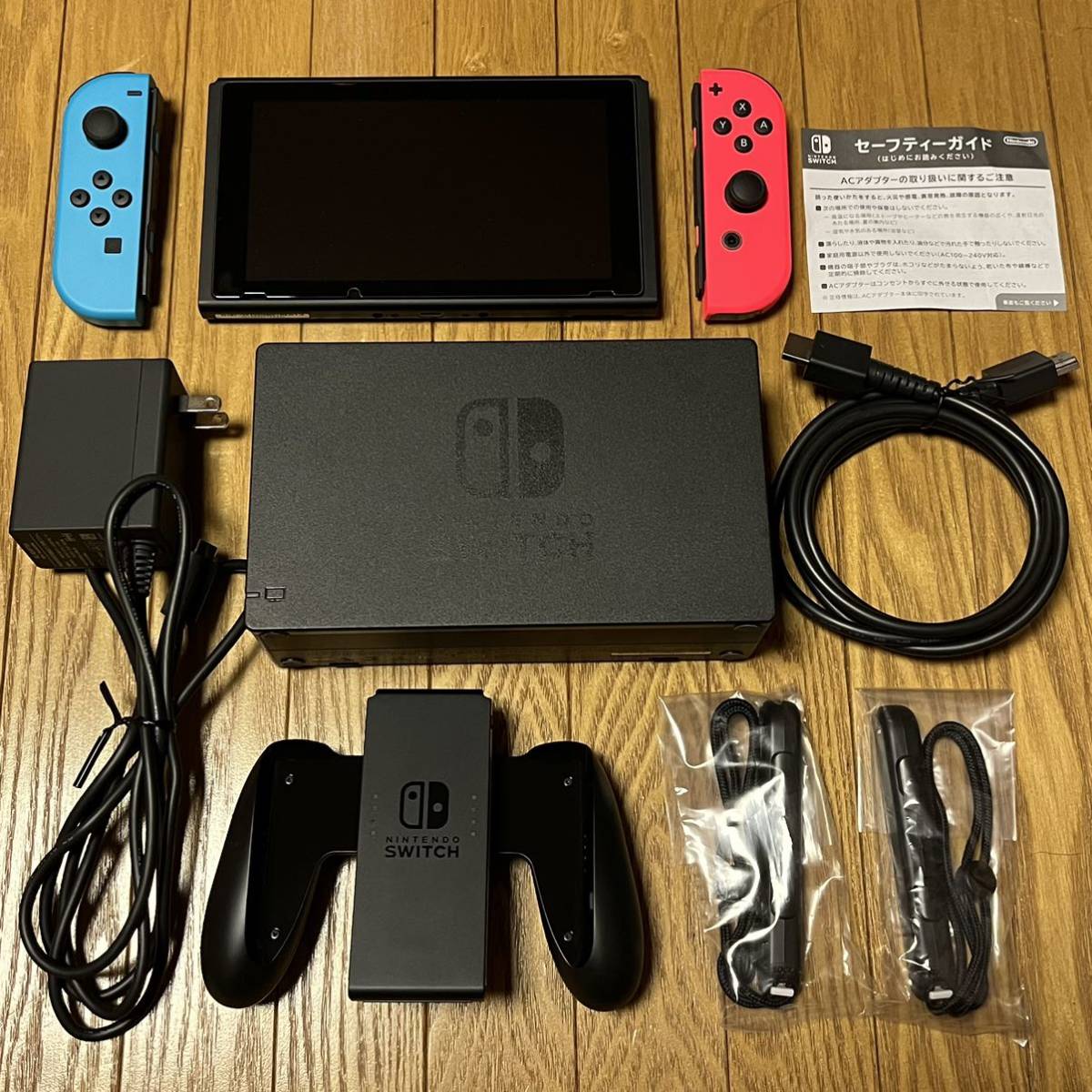 中古 新型Nintendo Switch ゼルダの伝説 ティアキン ＆純正プロコンセット バッテリー強化版 ニンテンドースイッチ本体