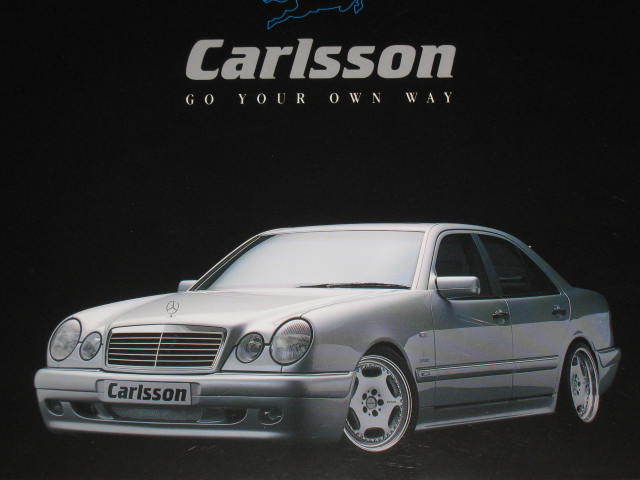 Carlsson BENZチューニング1995年度版カタログ 貴重な一品！の画像1