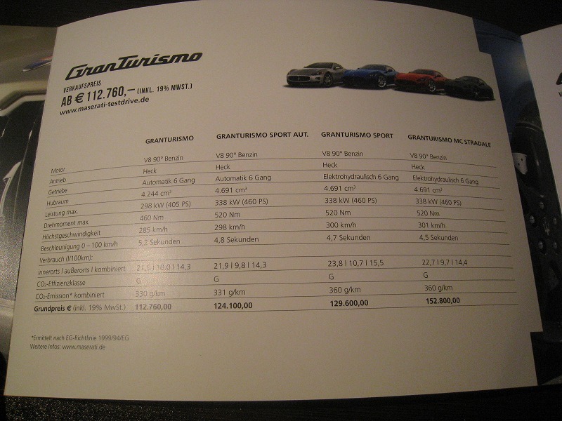 * abroad general catalogue . language Maserati 9921
