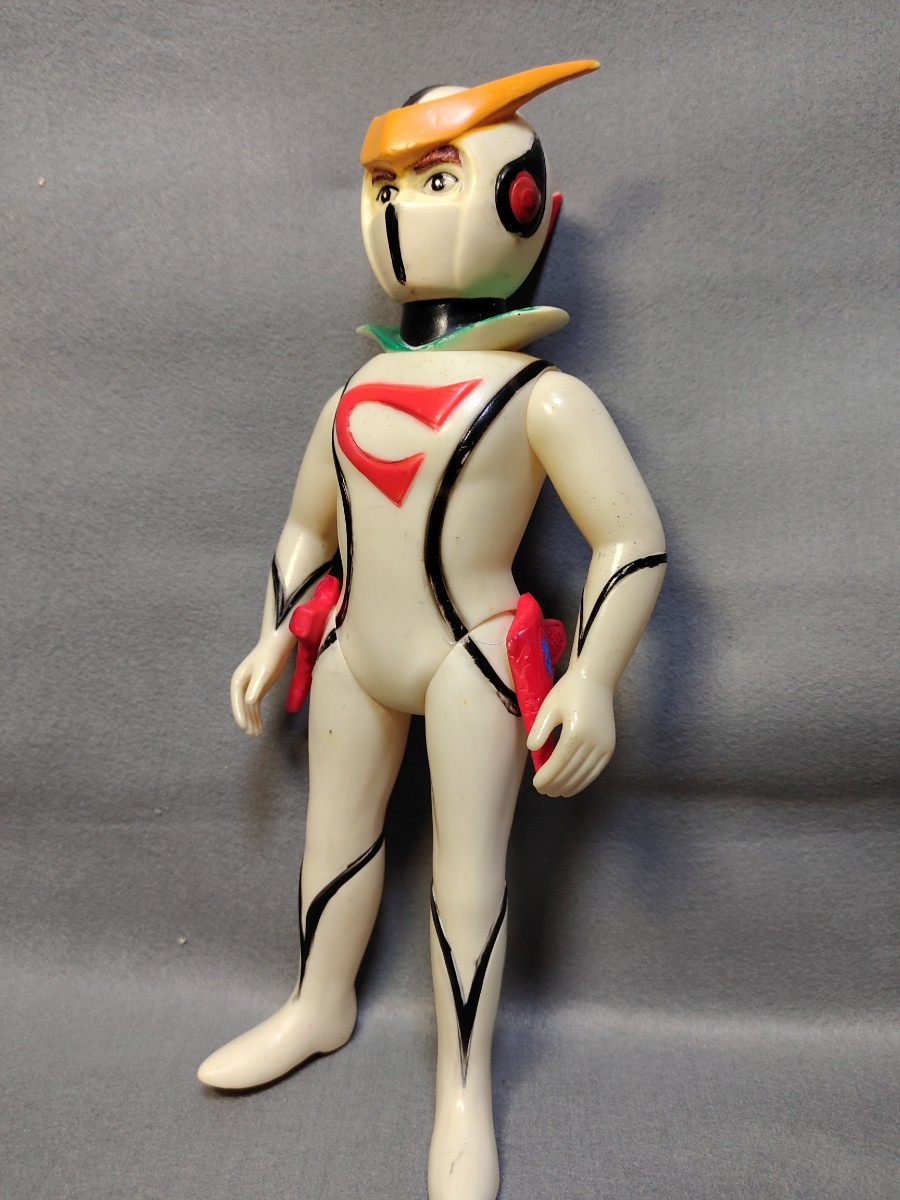 昭和レトロ ブルマァク 当時物 新造人間キャシャーン ソフビ スタンダ