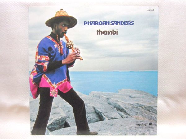 美品/LP/直輸入ライナー/カンパニースリーブ付き/PHAROAH SANDERS - THEMBI/LONNIE LISTON SMITH/CECIL McBEE参加
