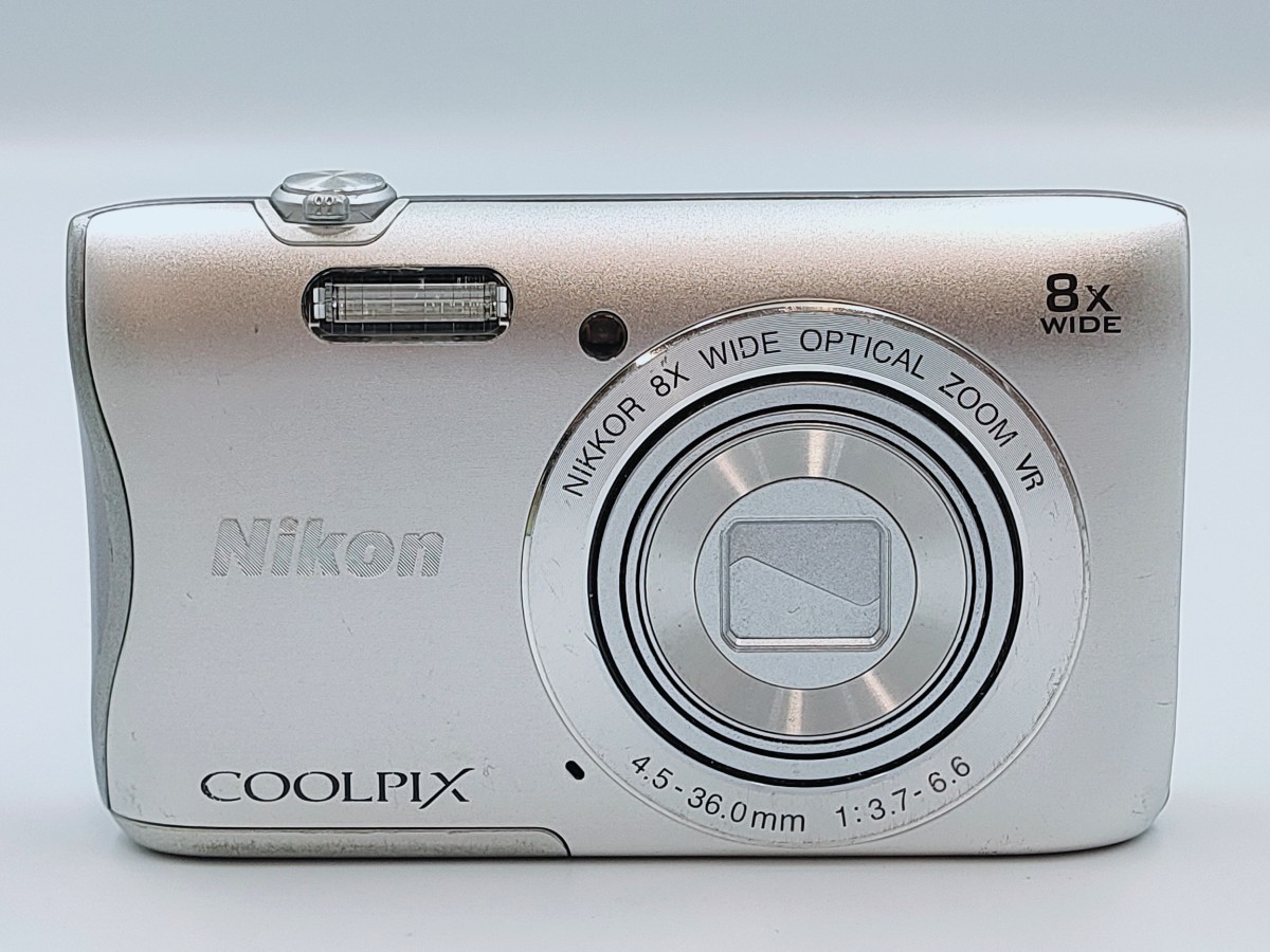 No.0010 動作品 Nikon ニコン COOLPIX S3700 コンパクトデジタルカメラ
