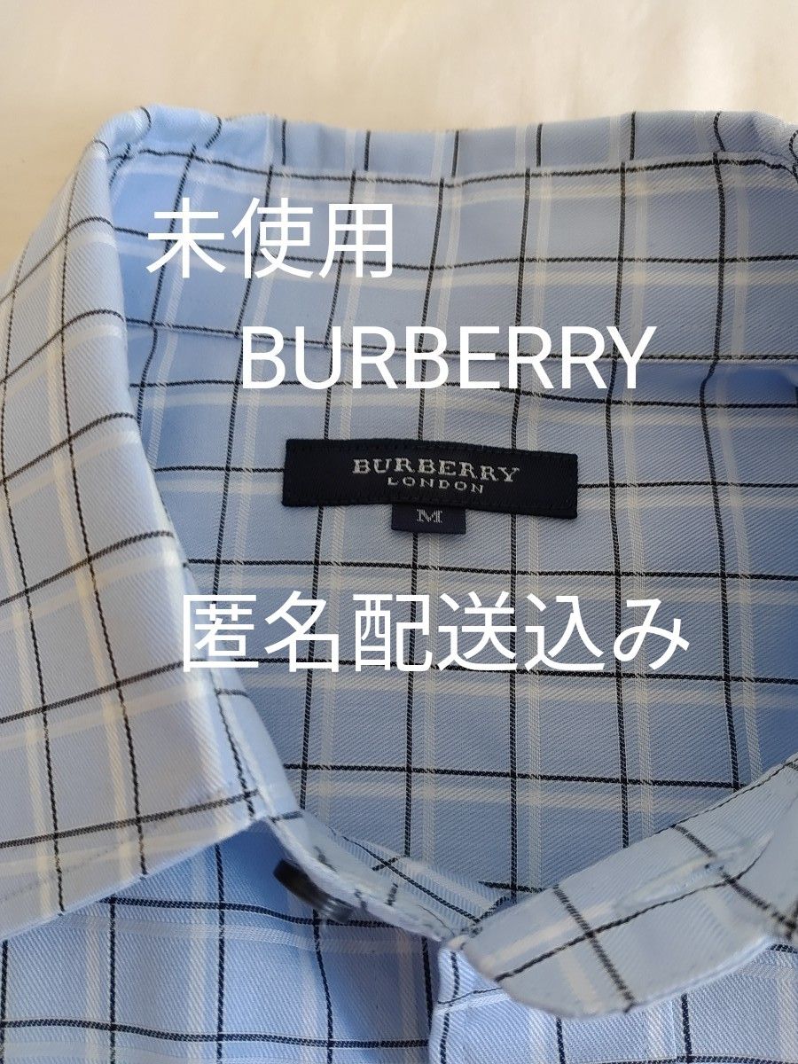 超お得ほぼ未使用 超美品 BURBERRY バーバリー シャツ 半袖シャツ 刺繍