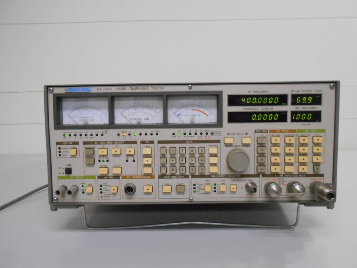 * cheap wistaria electro- machine AH-5432 RADIO TELEPHONE TESTER telephone tester transceiver tester *