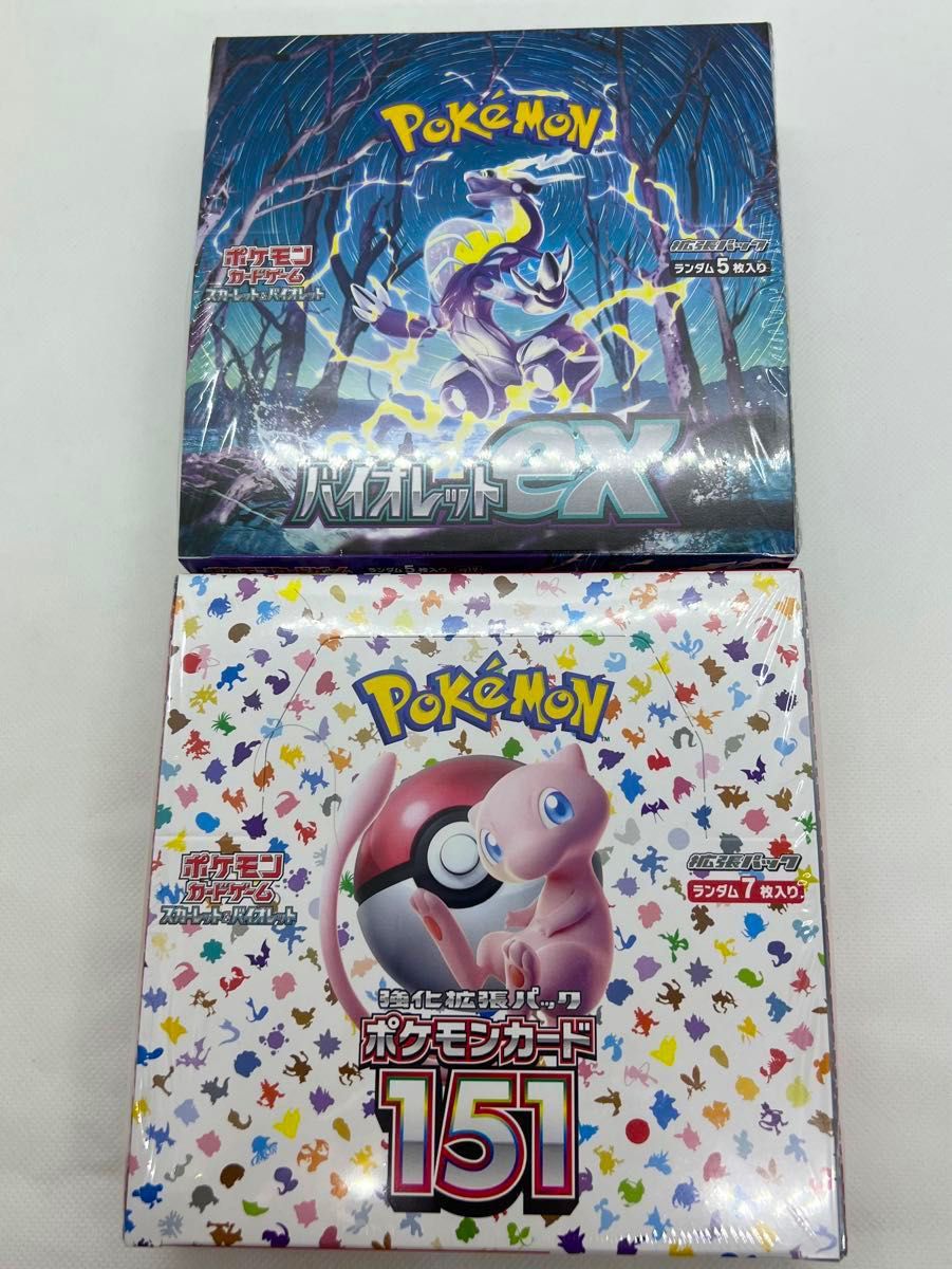 完全未開封】ポケモンカード 強化拡張パック 151（1BOX