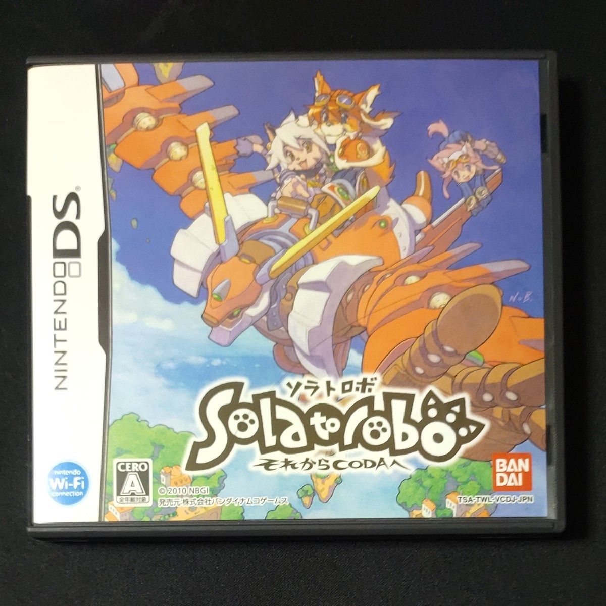 DS】 Solatorobo(ソラトロボ) それからCODAへ 説明書なし DS】 Solatorobo(ソラトロボ) それからCODAへ 説明書なし