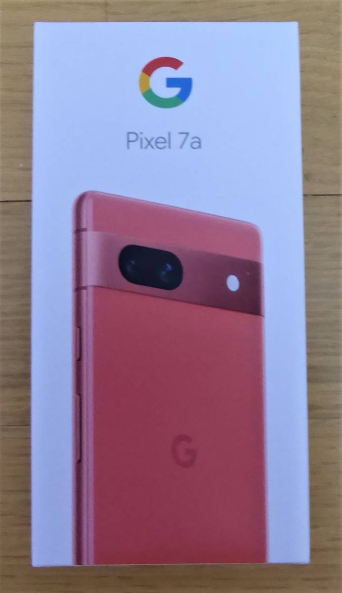 【新品】Google Pixel 7a 6.1インチ 128GB コーラル Coral (赤) デュアルSIM(nanoSIM/eSIM)おまけ付 残債無 SIMフリー グーグルストア版