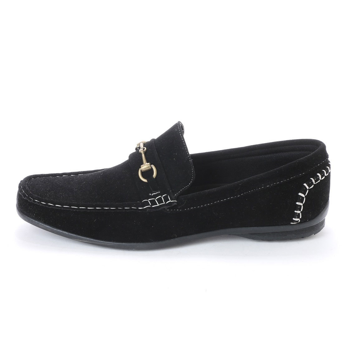 [ outlet ] moccasin shoes black 25.5cm black 15109