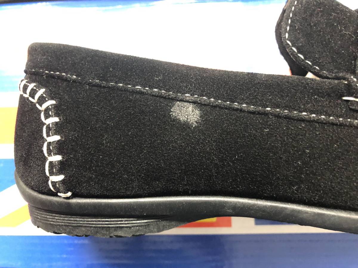 [ outlet ] moccasin shoes black 25.5cm black 15109