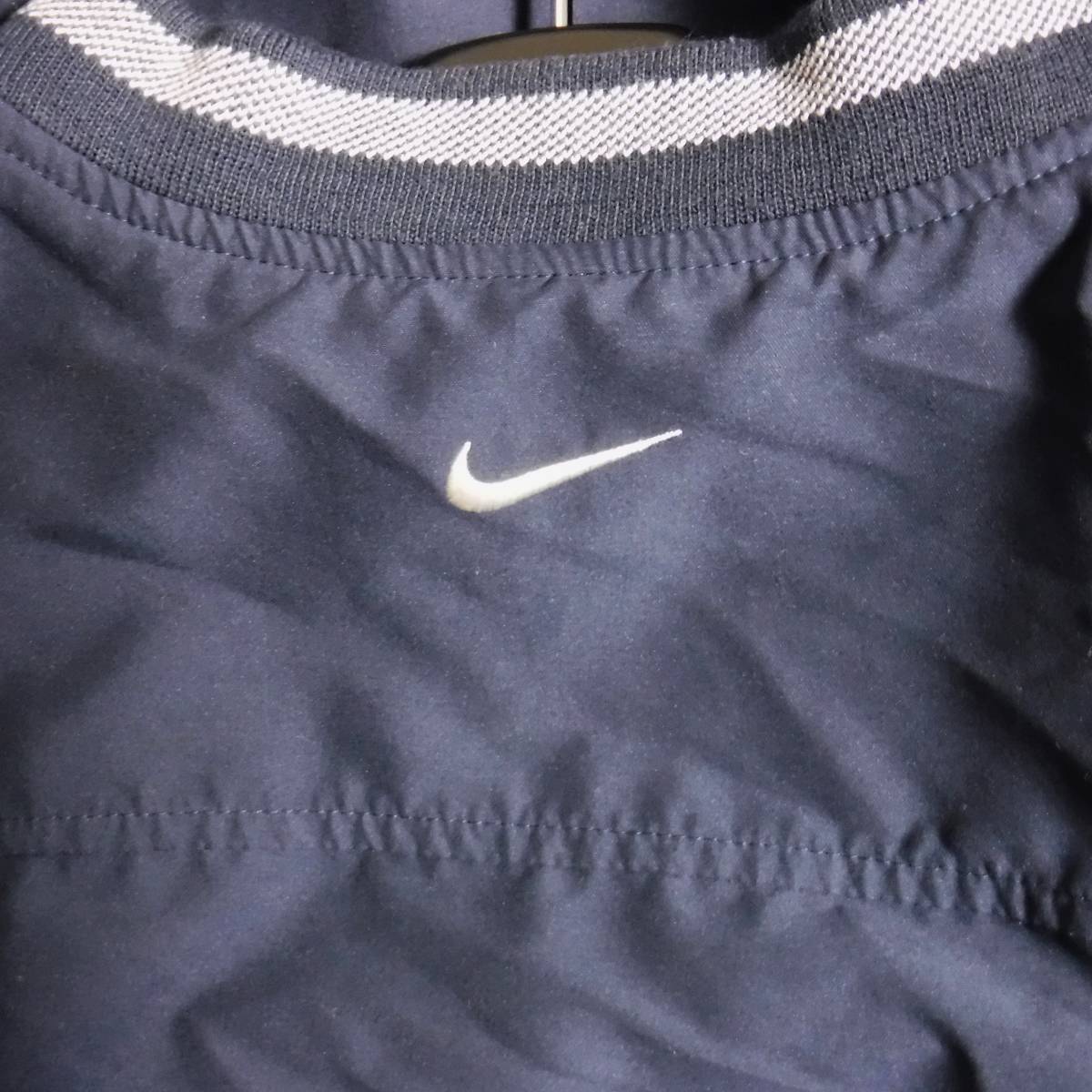 ^^ NIKE golf нейлон лучший L вышивка Logo темно-синий темно-синий Nike Vintage Old 