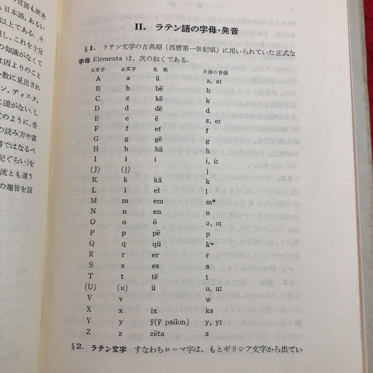 S6i-221 Latin small writing . author .. one Izumi tree .1957 year 4 month 30 day no. 1. issue Iwanami bookstore language study Latin gilisia language pronunciation grammar name . shape shape . moving .