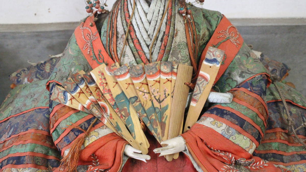 文明館】享保雛 木箱付き 雛人形 男雛 女雛 江戸時代 時代物 文明館】享保雛 木箱付き 雛人形 男雛 女雛 江戸時代 時代物