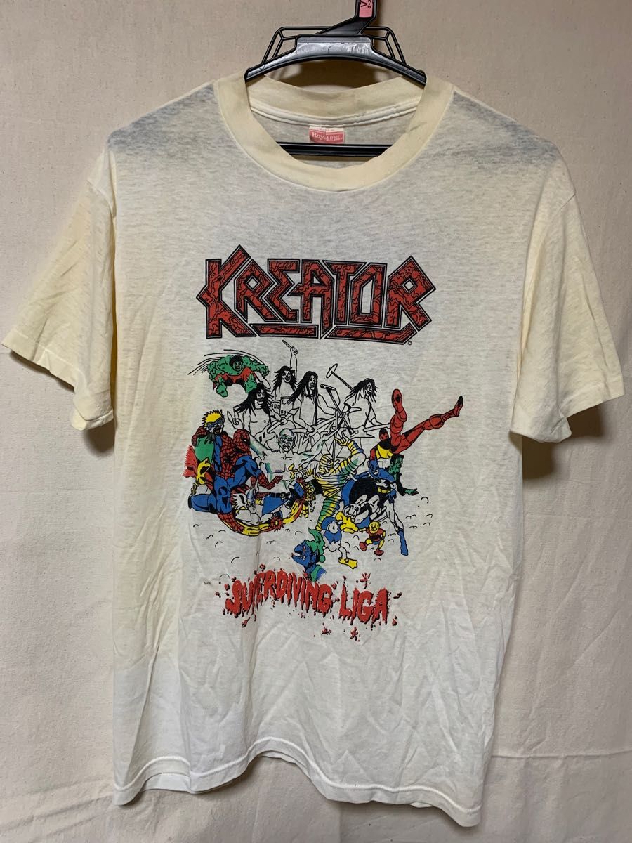 Kreator ヴィンテージ バンドＴ marvel 