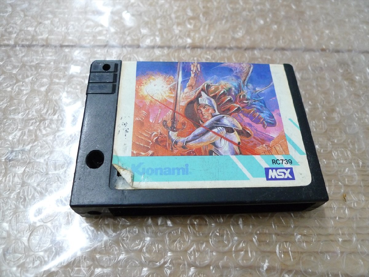 現状品 ゲーム MSX ソフト 魔城伝説 Knightmare détails d'articles