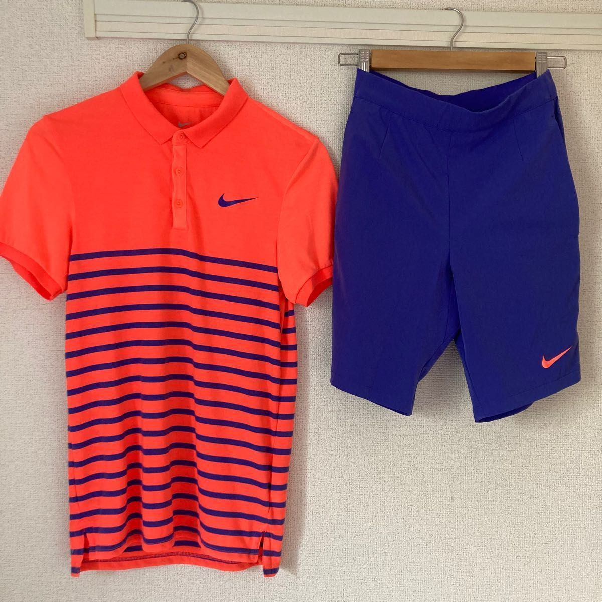 おまけ付きNIKE セットアップ スポーツウェア アドバンテージ dri-fit クールポロ グラディエーター 9インチショート 