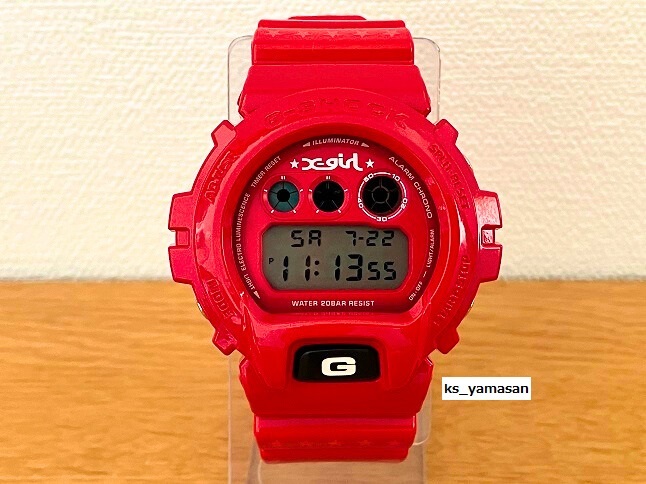 ☆ 未使用 即決 ☆ DW-6900FS X-girl 20周年記念 コラボレーションモデル G-SHOCK Gショック CASIO エックスガール 20th_画像2