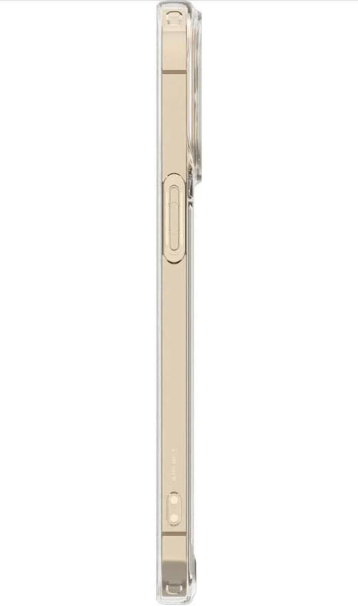 508t1637☆ Spigen iPhone13Proケース 半透明 ガラス ストラップホール付き 衝撃吸収 米軍MIL規格取得 9H 背面強化ガラス 薄型 黄変抑制_画像8