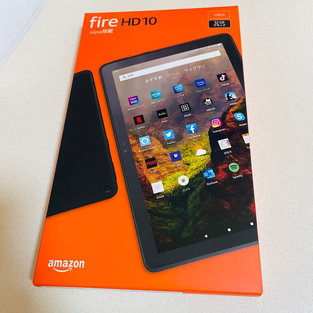 Fire HD 10 タブレット10.1インチHDディスプレイ 32GBブラック　 Amazon アマゾン