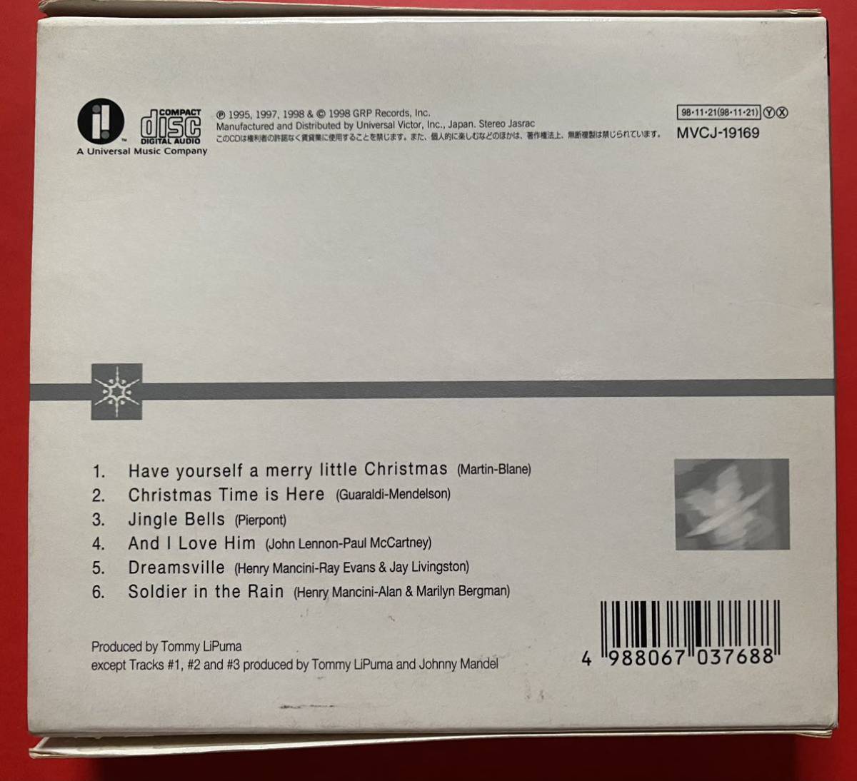 【CD】ダイアナ・クラール「HAVE YOURSELF A MERRY LITTLE CHRISTMAS」DIANA KRALL 国内盤 カレンダー付き [03010363]_画像2