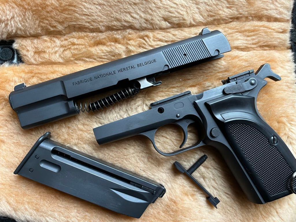 WE製 ブローニングハイパワー MkⅢ フル刻印カスタム パーツセット