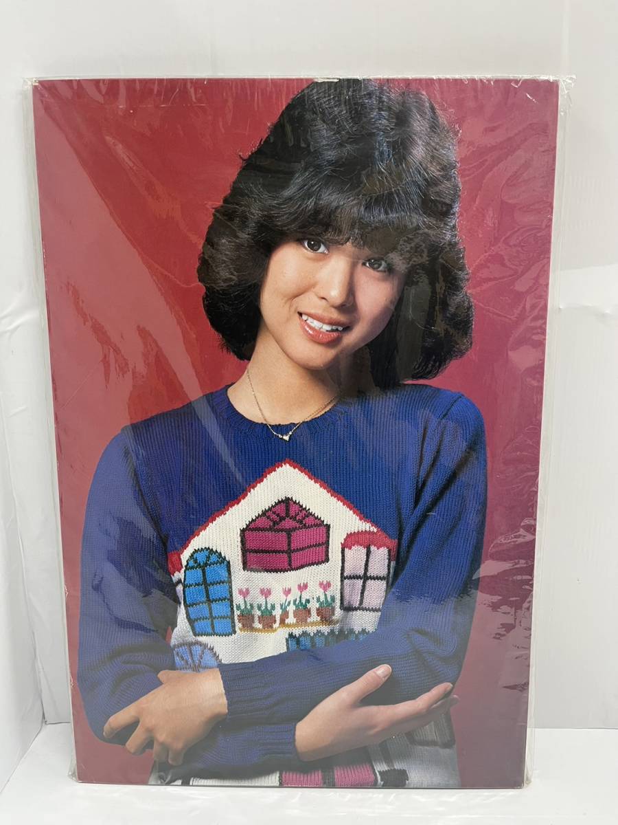 送料無料h49701 松田聖子 アイドル 写真パネル 木製 パネル ポスター