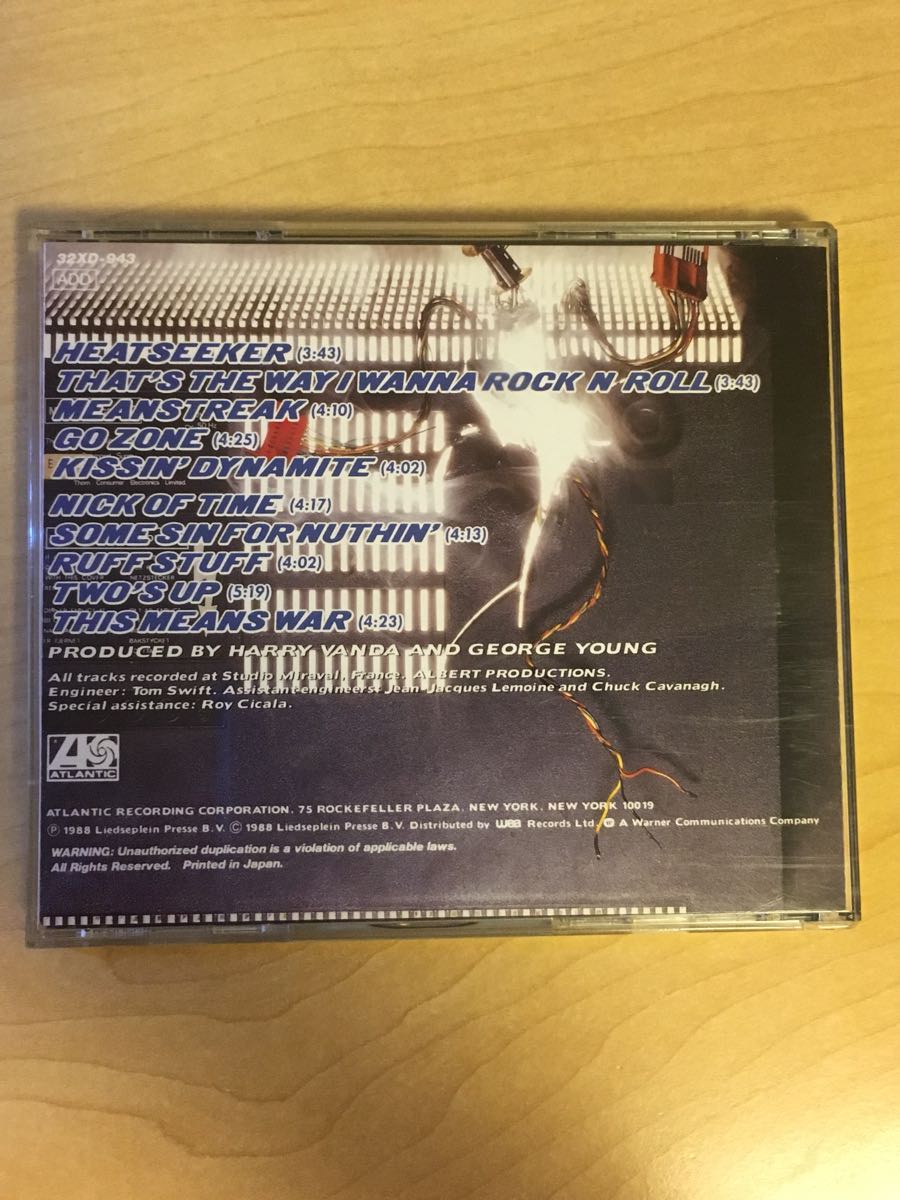 旧規格 32XD 税表記無し AC/DC ブロウ・アップ・ユア・ヴィデオ/Blow Up Your Video 国内盤CD 初版 3200円