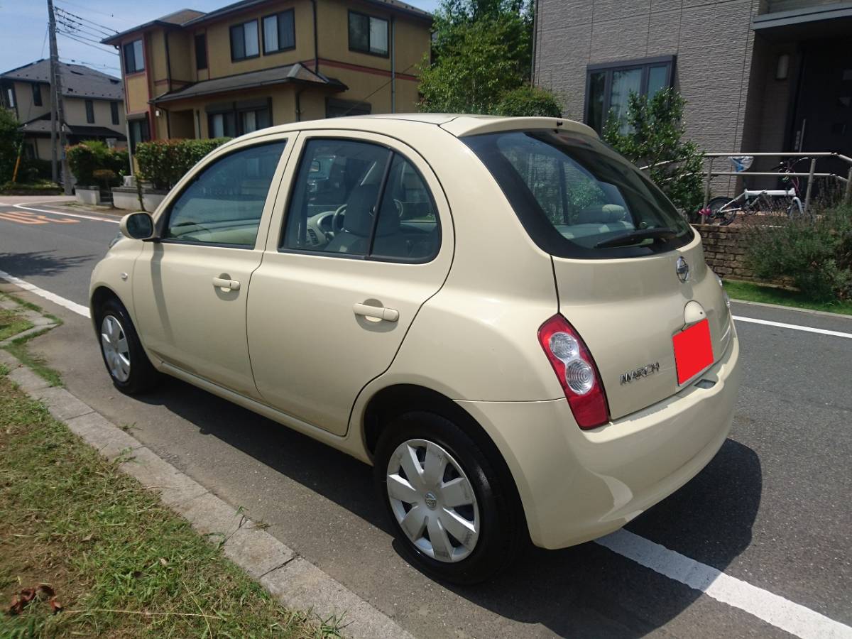 *H20 Nissan March 12E 49000km ETC intelligent key prompt decision 20 ten thousand jpy vehicle inspection "shaken" 2 year attaching dealer maintenance record ABS electric mirror 