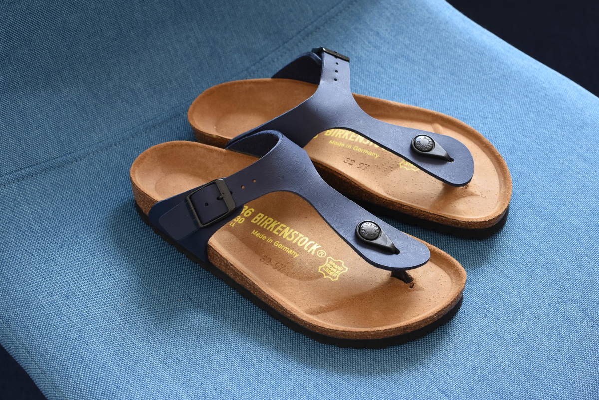 Birkenstock Birkenstock Gisez新文章未使用藍色女士22.5厘米23厘米 原文:Birkenstock ビルケンシュトック ギゼ 新品 未使用 ブルー レディース 22.5cm　23cm　