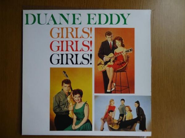 [LP] デュアン・エディ 「Duane Eddy Girls! Girls! Girls! 」　50's ギタリスト_画像1