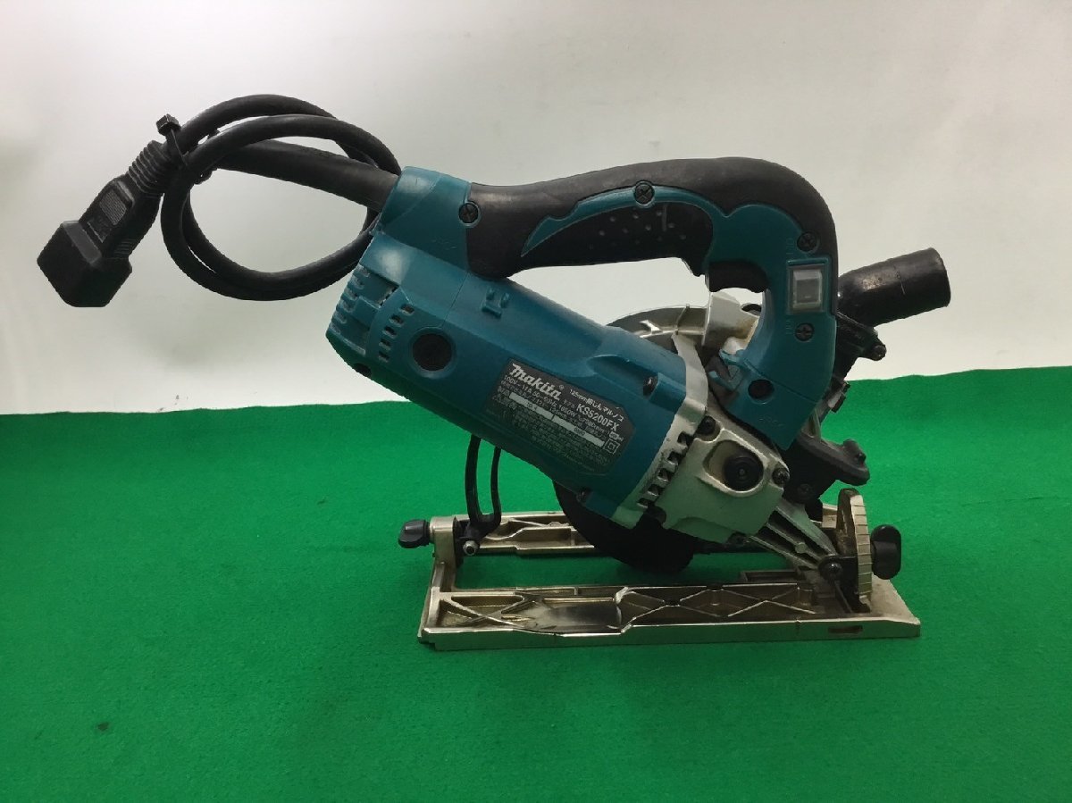 【中古品】★ makita ( マキタ ) 125㎜ 防じん マルノコ (本体のみ)KS5200FX IT4KG72LJIM4_画像5