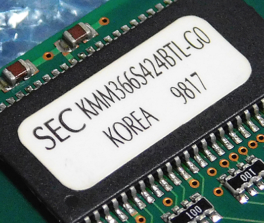 Samsung KMM366S424BTL-G0 (PC66/32MB SDRAM) [ управление :KL343]