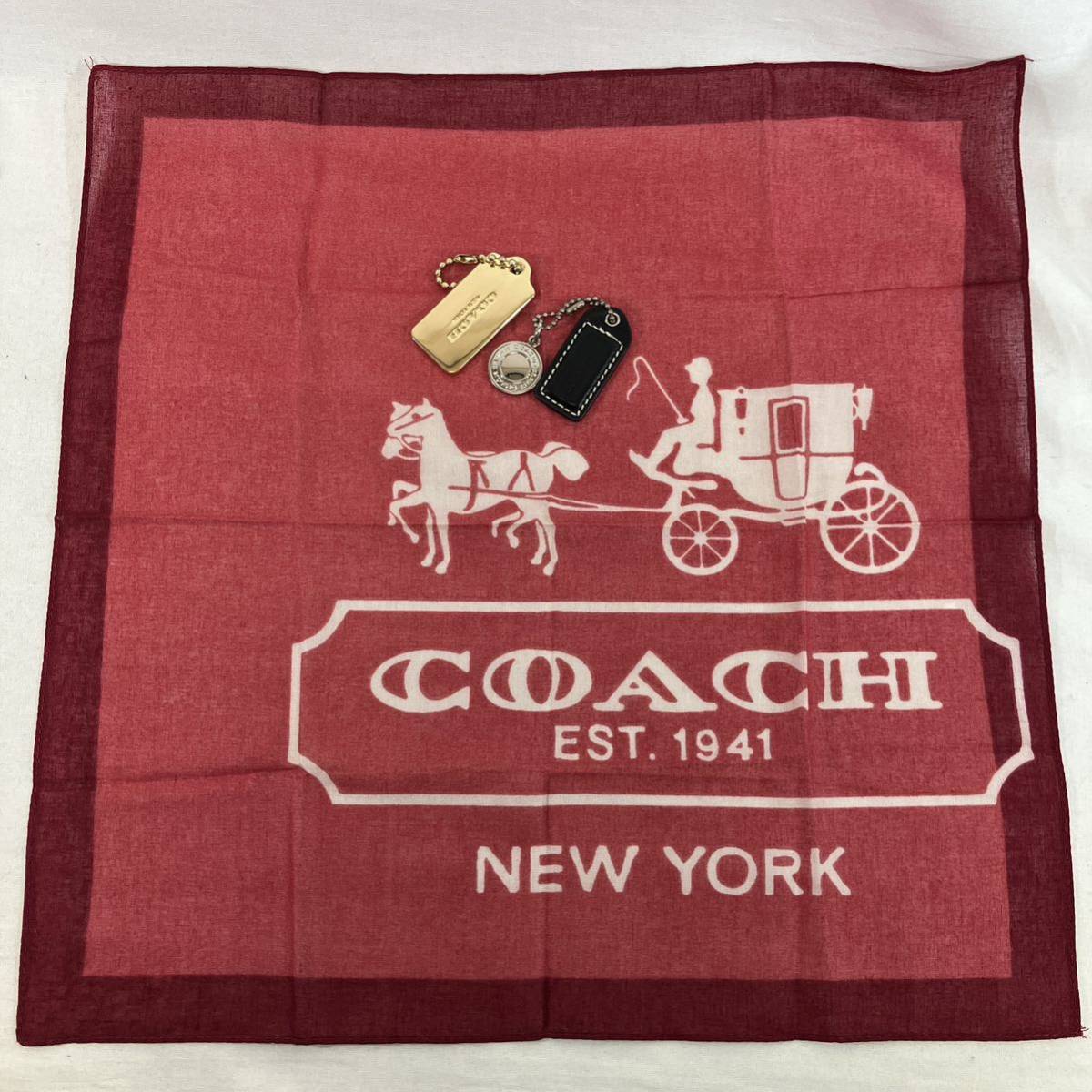 coach Coach ladies brand summarize charm handkerchie set 