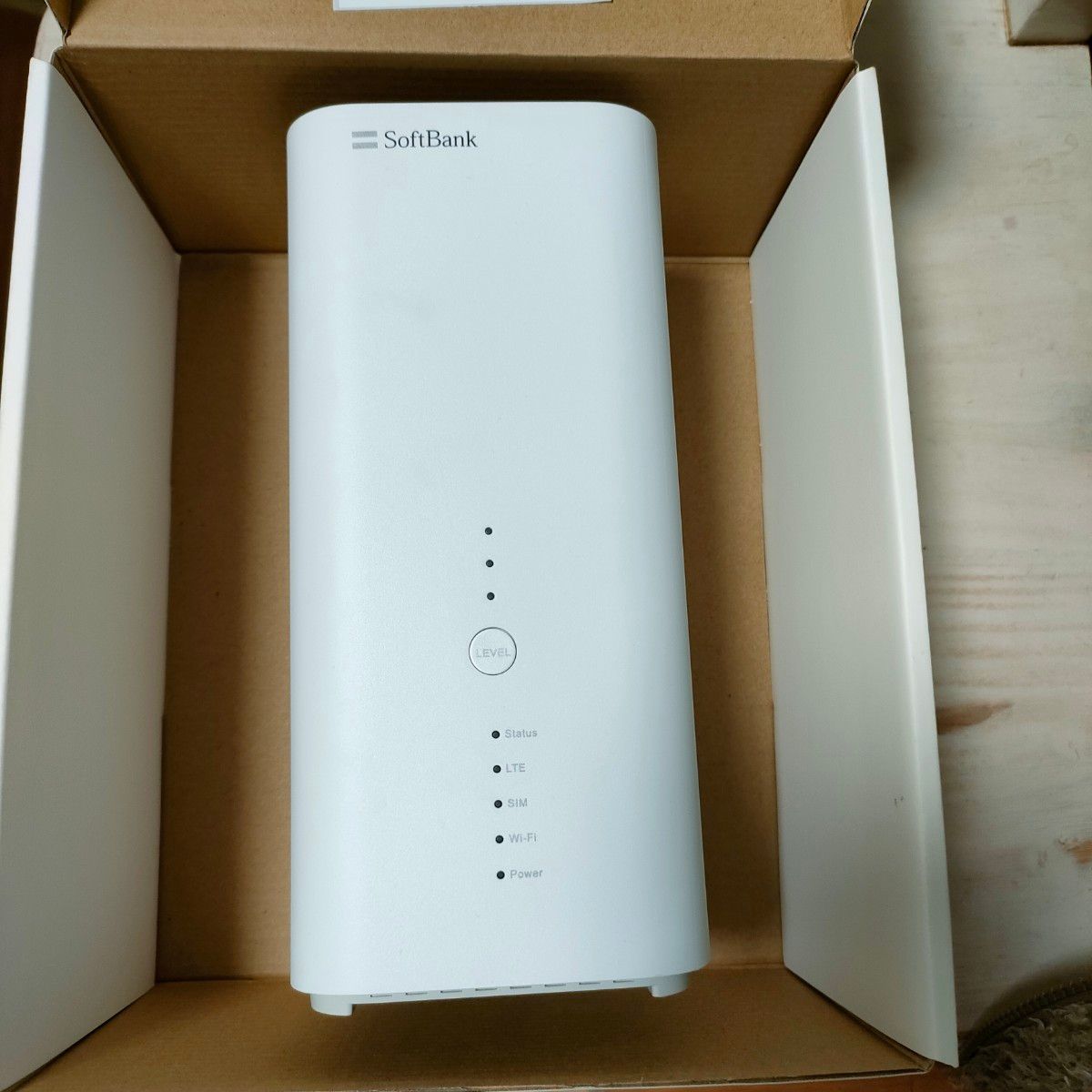 簡単設定★Wi-Fiルーター　SoftBank Airターミナル4 ソフトバンクエアー 