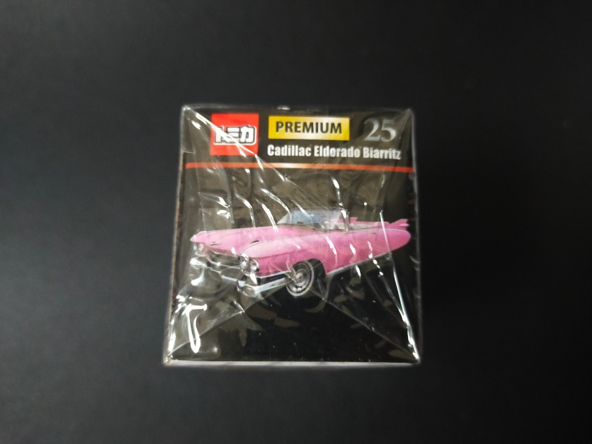 即決！No.25 トミカプレミアム キャデラック エルドラド ビアリッツ シュリンク未開封 tomica Cadillac 同梱発送可能！_画像4